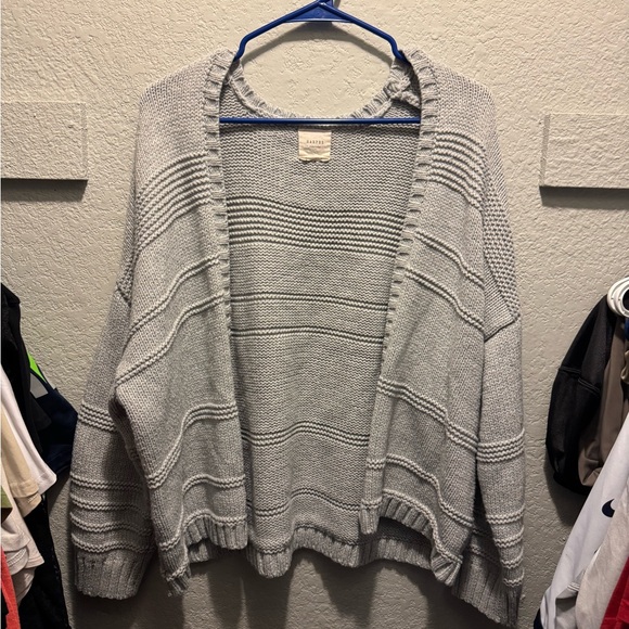‼️LAST CALL! Harper blue/grey cardigan - Picture 1 of 3